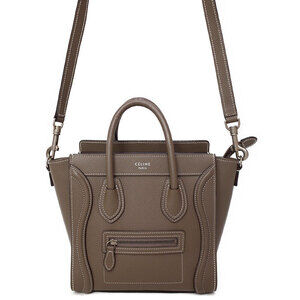 Celine Shopper Luggage Bag Logo